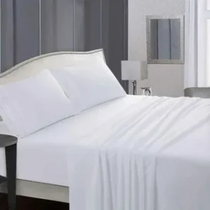 Microfiber Sheet 120 GSM – White