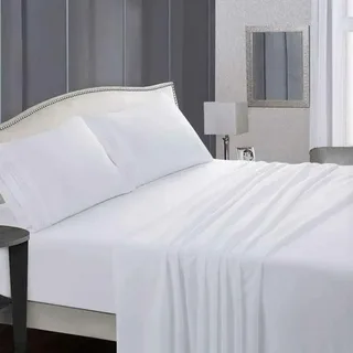 Microfiber Sheet 120 GSM – White