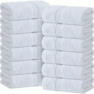 bath towels white