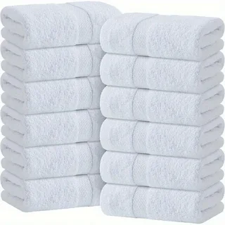 bath towels white